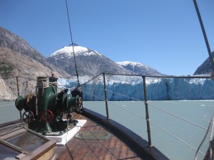 Glacier on Alaska Cruise Dawes Glacier on Alaska Cruise