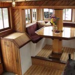 Alaska Small Ship Cruise Galley dining table
