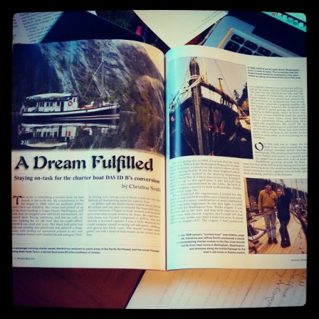 The David B in Wooden Boat Magazine