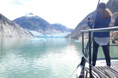 Heading to Dawes Glacier