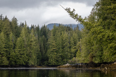 At Anchor in the Inside Passage.