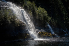 Waterfall in Misty Fjords Waterfall in Misty Fjords