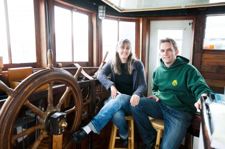Captain Jeffrey and Christine Smith | M/V David B | Yacht Charter