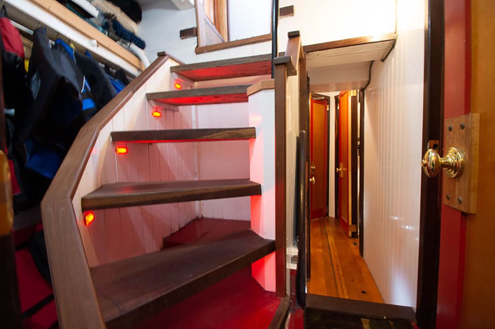 Staircase and the Companionway